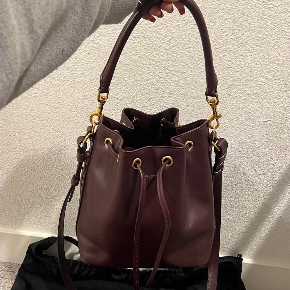 Saint Laurent Emmanuelle Bucket Bag - Picture 5 of 12